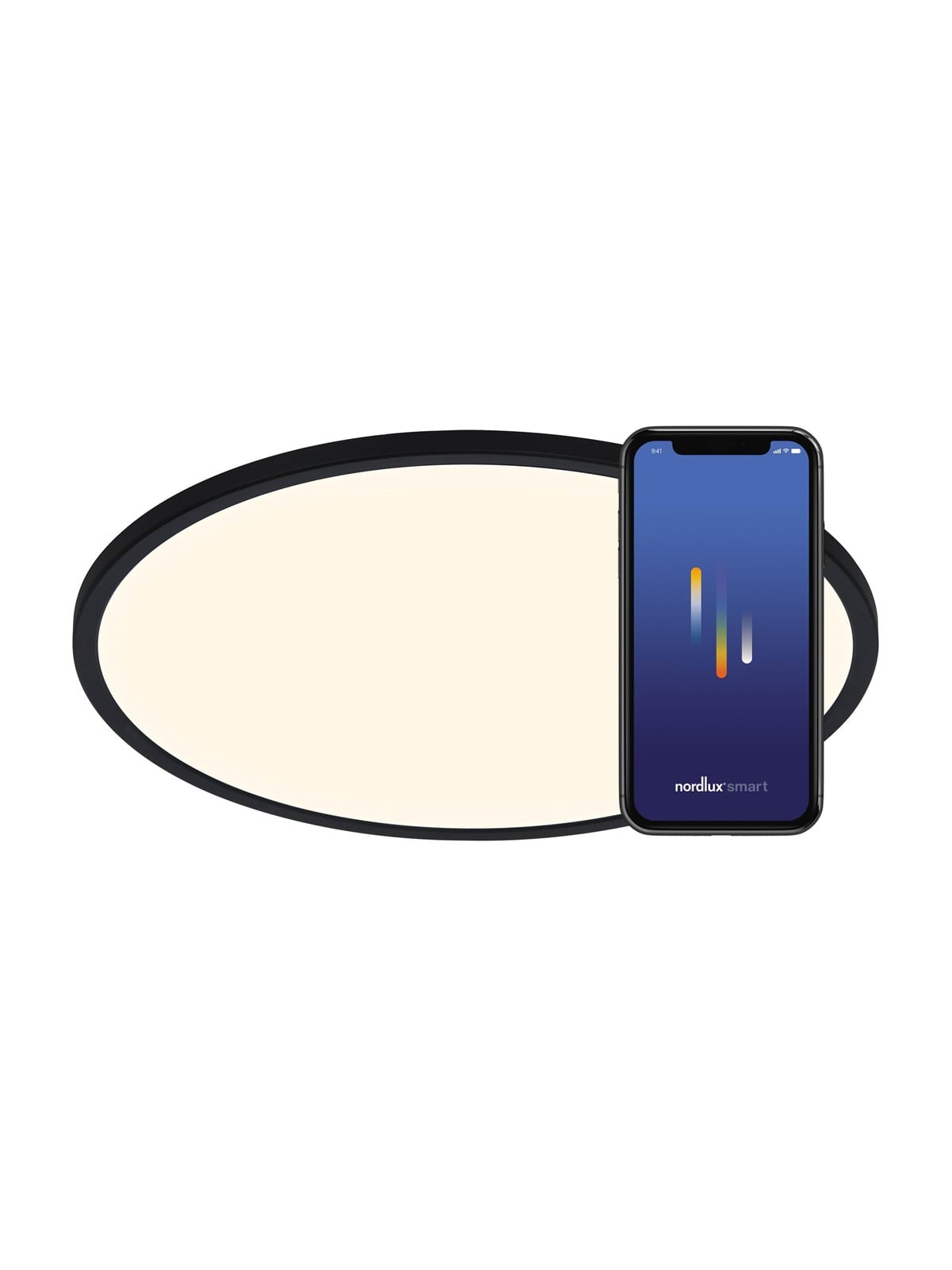 Nordlux Oja Smart 29 Deckenleuchte Schwarz