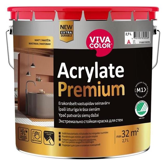 Viva Color Paint Acrylate Premium A 2.7l (2700 ml) (46726334)