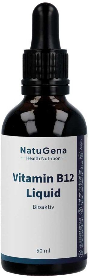 NatuGena Vitamin B12 Liquid Bioaktiv vegan
