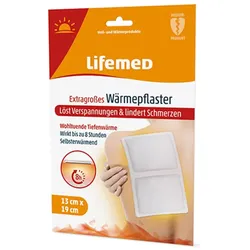 Wärmepflaster Extra Groß 3 Stück - 190x130mm Wärme Schmerzlinderung Rücken