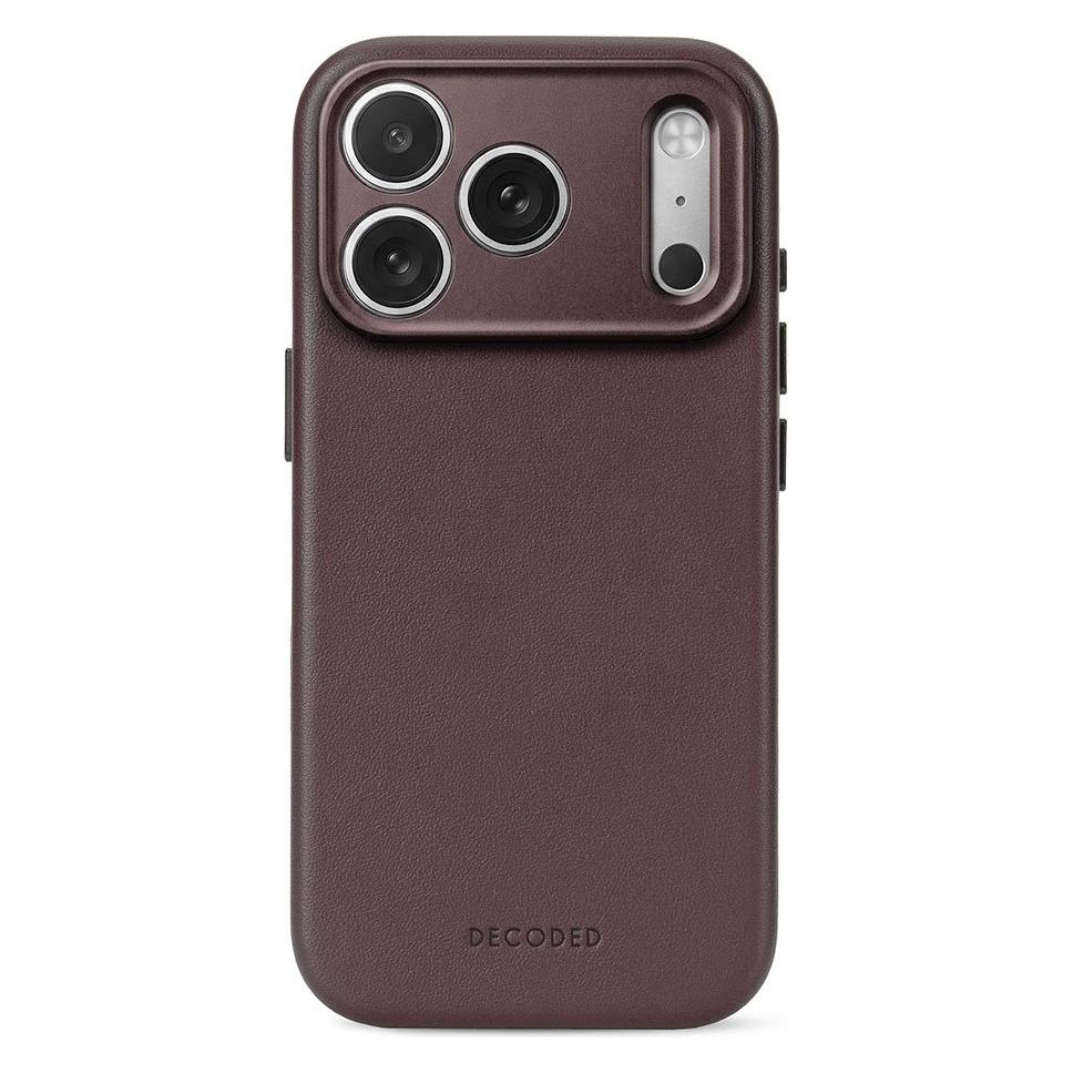Decoded Leather Backcover for iPhone 18 Pro Max Chocolat Brown (Apple iPhone 17 Pro Max, Apple iPhone 18 Pro Max) (D27IPO18PMBC1CHB)