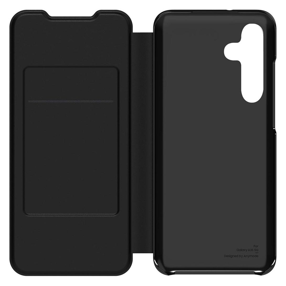 Samsung Wallet Flip Case A35 Black (Samsung Galaxy A35) (GP-FWA356AMABW)