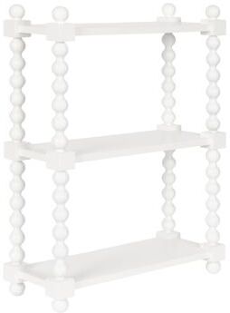 Kate and Laurel Ashbourne Wood 3-Tier Shelf