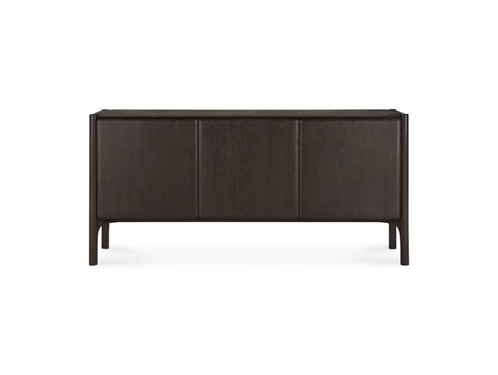 ETHNICRAFT buffet PI (174 x 45 x H 83 cm - Teck brun foncé)