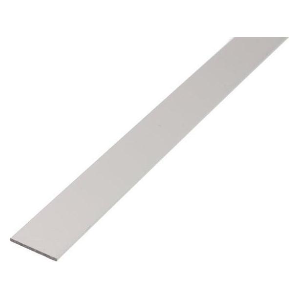 Alberts Flachstange Alu silber eloxiert, 50x3 mm, 1 m (4004338471729)