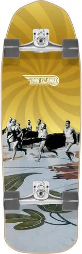 Long Island Surfskate (Crew)  - Grey;Yellow - Size: 32"