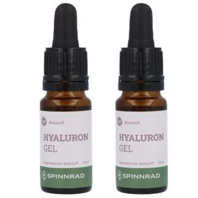 Hyaluron GEL kosmetischer Rohstoff 2x 2x10 ml Flüssigkeit