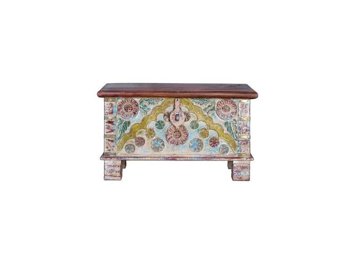 Coffre - Bois - Multicolore - Décoration d'Autrefois