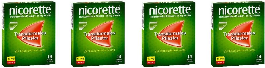 nicorette® TX Pflaster mit 15 mg Nikotin