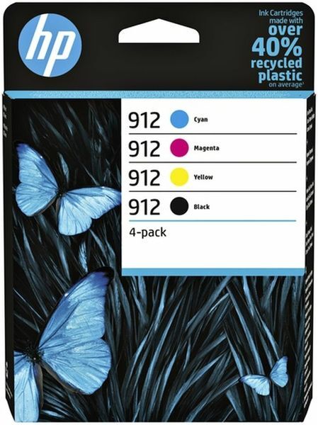 HP 912 (6ZC74AE) - 4 couleurs - Cartouche d'encre - Multipack