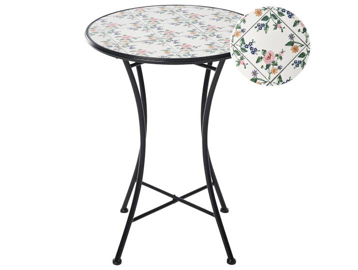 BISTROTISCH 60/60 cm Metall Schwarz Collio