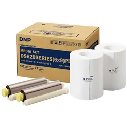 DNP Mediakit für DS 620 15x23cm 360 Fotos (10x15 cm, 15x15 cm, 15x20 cm, 15x23 cm, 15x35 cm, 15x50 cm, 5x15 cm, 360 Stk.), Fotopapier, Mehrfarbig