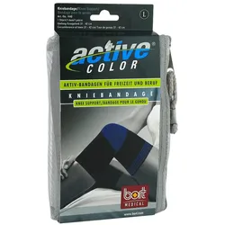 Bort ActiveColor Kniebandage L schwarz