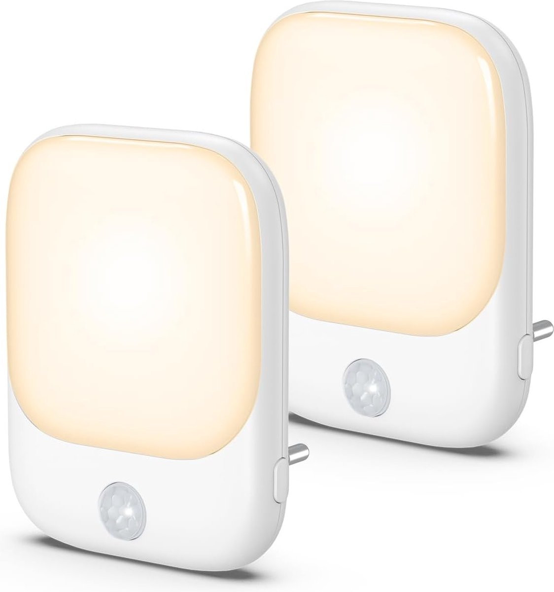 YANELA LED Nachtlamp met Bewegingssensor en Dimfunctie, Wit