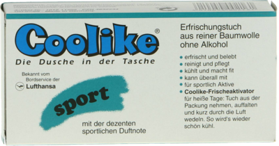 Coolike-Regnery GmbH COOLIKE Erfrischungstuch sport 5 St 04632234