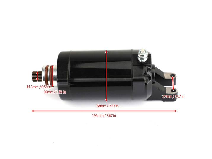 Démarreur pour Can-Am SeaDoo Spark 2 Up / 3 Up 900 Rotax 2014-2019 ACE 14-19, OEM:420893830 420892426