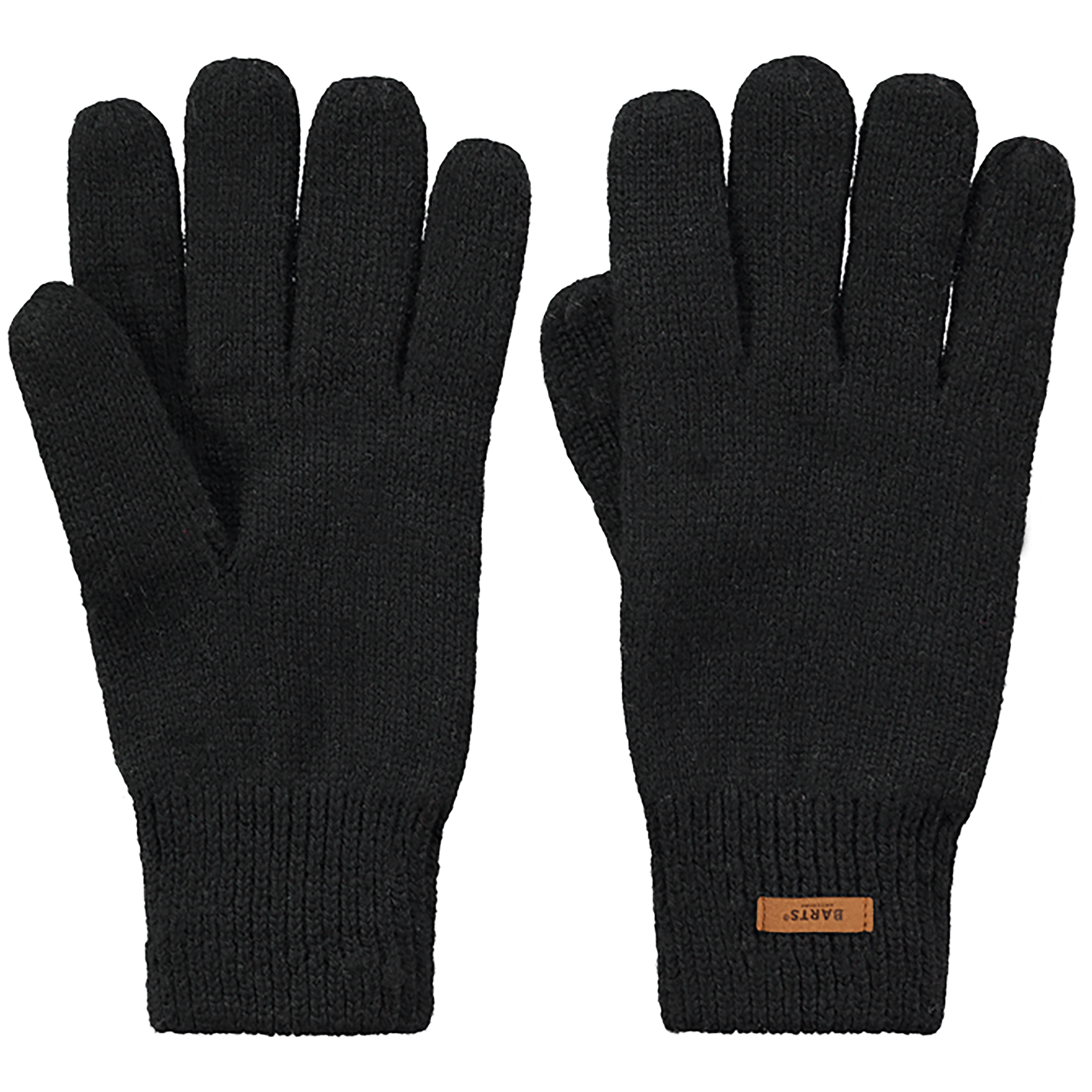 Barts Haakon Fingerhandschuhe schwarz Größe M Lifestyle Atmungsaktiv