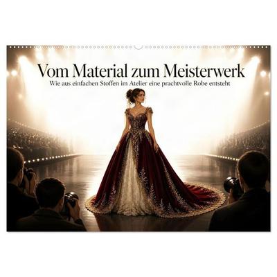 Vom Material zum Meisterwerk (Wandkalender 2027 DIN A2 quer), CALVENDO Monatskalender