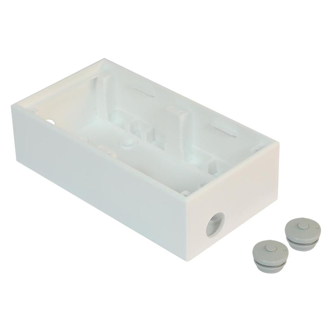 Shelly Aufputzgehäuse Doppelt für Wall Switch 45mm (SP3D0025) (SP3D0025)