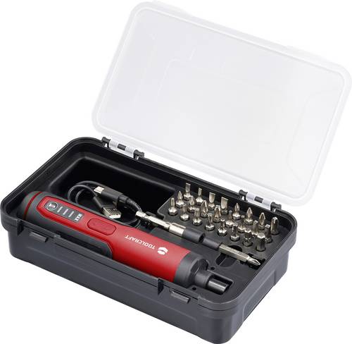 TOOLCRAFT TO-9616470 Akku-Stabschrauber 3.6V 1500 mAh Li-Ion inkl. Koffer