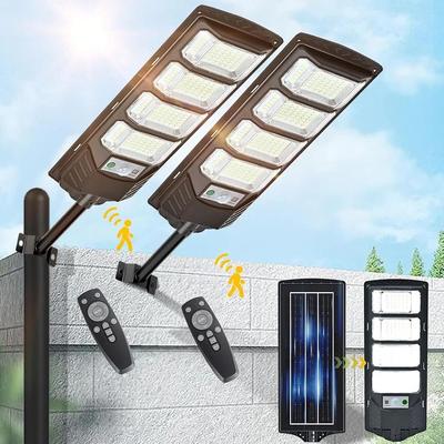 Uplift Picks Solar Motion Sensor Street Light With 192 LEDs For Outdoor Security 2 Pcs