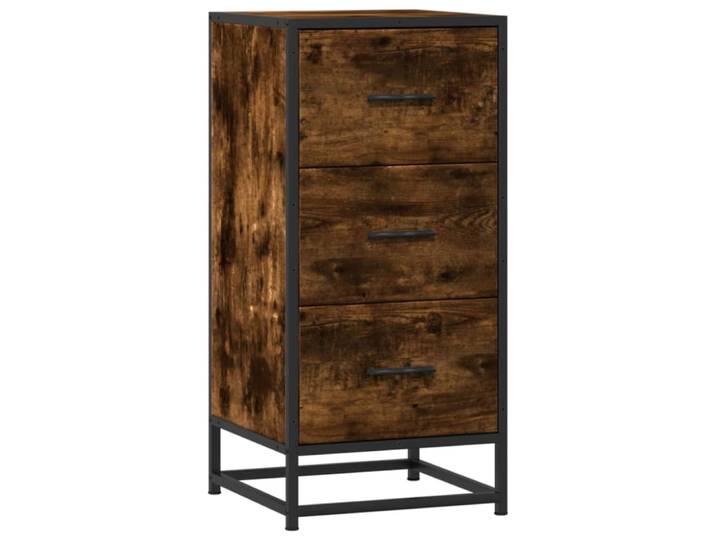 Buffet bahut commode armoire 36 x 35 x 76 cm marron
