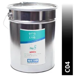 Otto Bau-Silikon black C04 matt "OTTOSEAL S110" Premium 20 l Hobbock