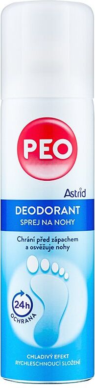 Astrid Peo spray pieds effet rafraîchissant 150 ml