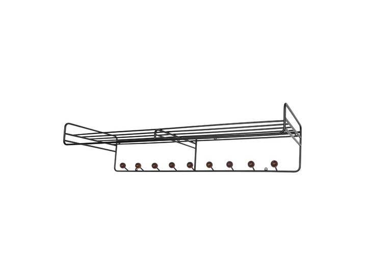 Maze Bill Hat rack L Hutablage Schwarz-dunkelbraun