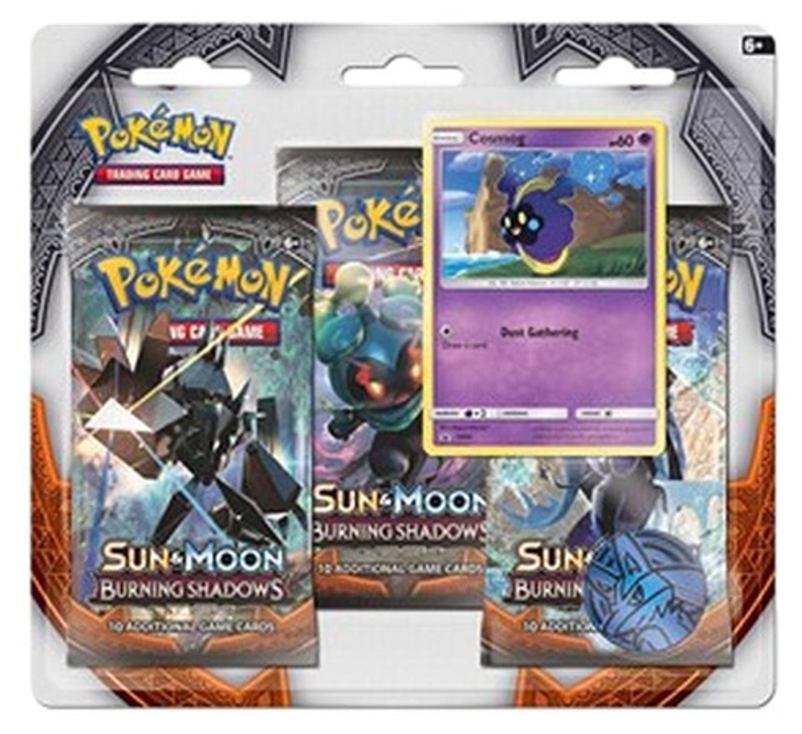 Pokemon Burning Shadows Cosmog 3-Pack Blister van The Pokemon Company
