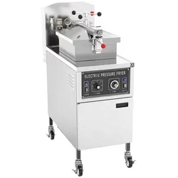 Elektrische Hochdruckfritteuse - Manuell- 24 Liter / 13,5 KW - Profi-Fritteuse - Gastro-Fritteuse