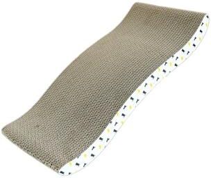 Inspire Essentials ScratchLounge Double Sided Cat Scratching Board Bed 5