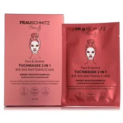 FRAUSCHMITZ Beauty Face & Jawline Tuchmaske 2in1 3er Set