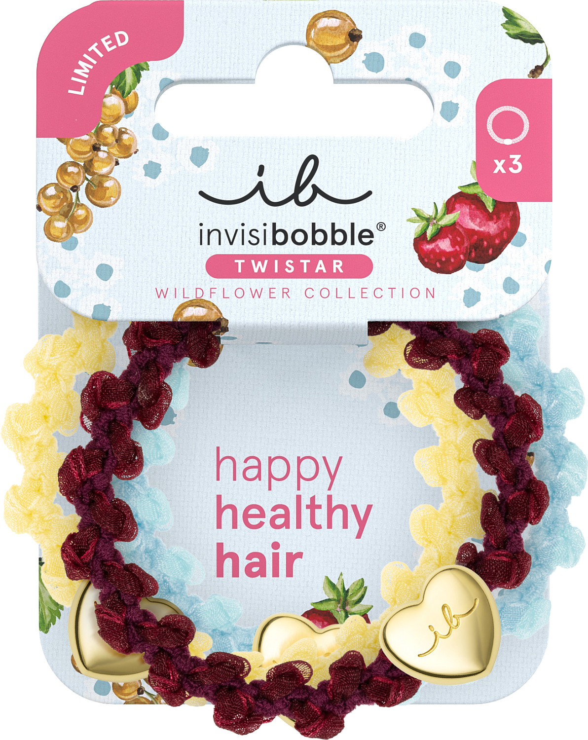 invisibobble Twistar Wildflower Cherry Twist IB-HT-SU-102