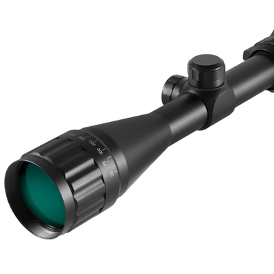 Optics Hunting Rifle Scope Red & Green Dot Illuminated Sight, Sniper Gear Scope, Airsoft Rifle Scope 20mm
