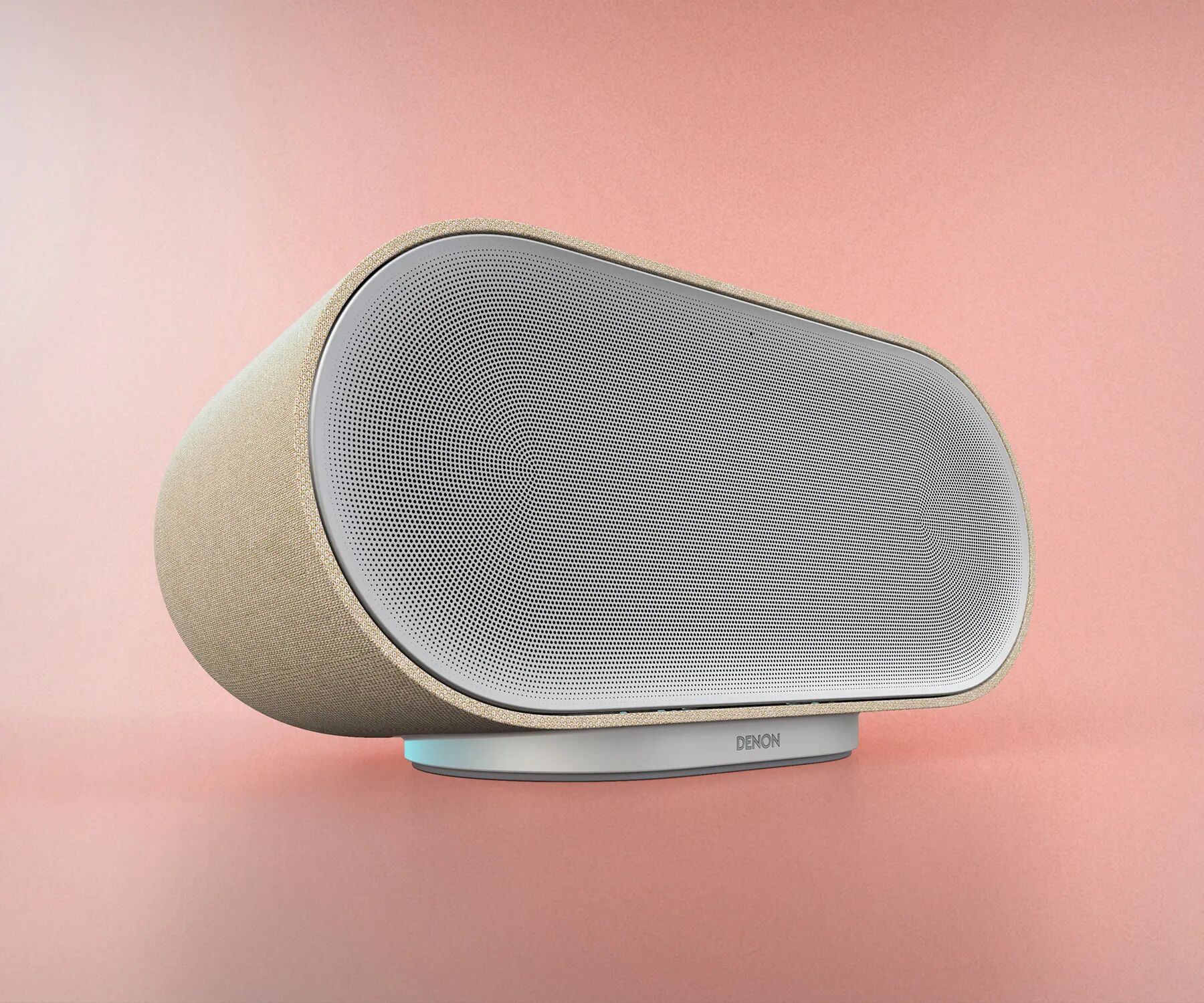 Denon Home 600 Silver / Altavoz Inteligente Inalámbrico Con Tecnología Heos Y Sonido Dolby Atmos.