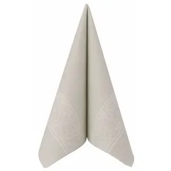 Airlaid Serviette Scarlett in Warm Grau, 40 x 40 cm, 50 Stück - APARTina