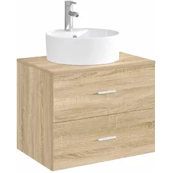 vidaXL, Waschbecken, Waschbecken fürs Badezimmer (405 mm, 405 mm)
