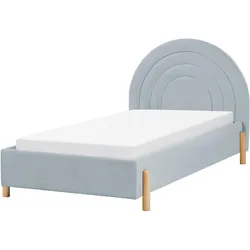 POLSTERBETT 90/200cm Hellblau Anet