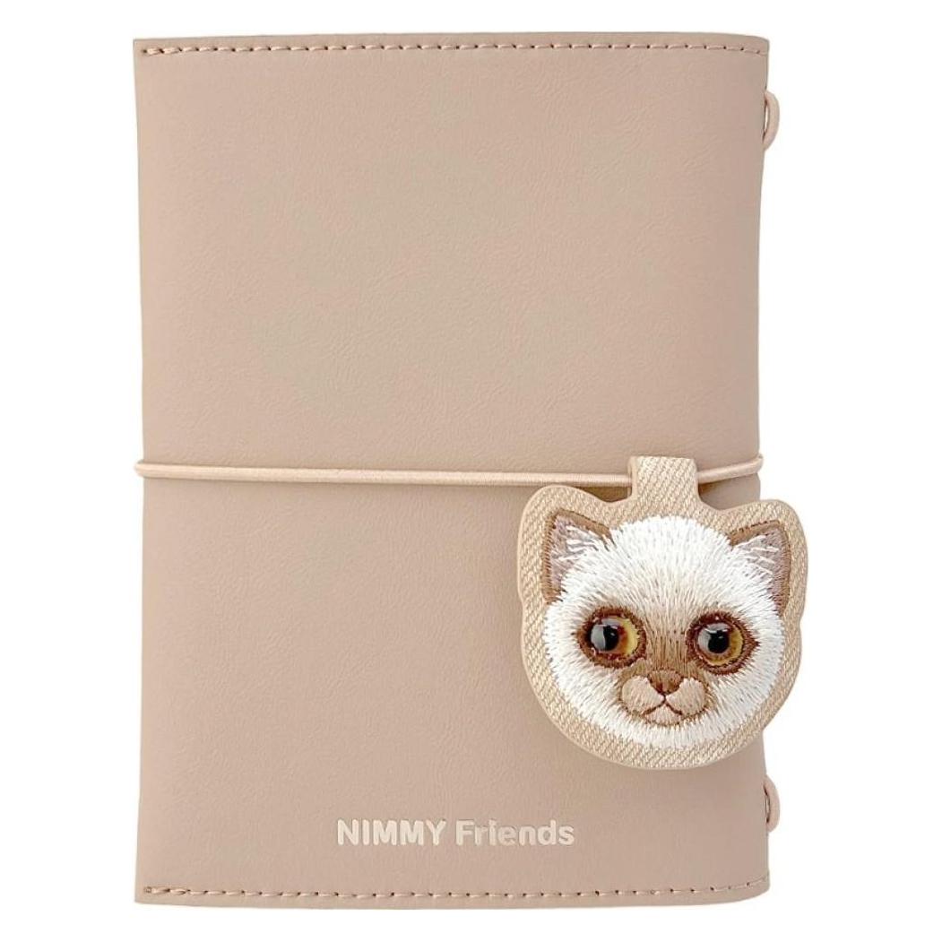 Nimmy Notebook + pen Set 2-in-1 New Big-Eye Cute Pets 2.0 Cat brown (NIMMY)