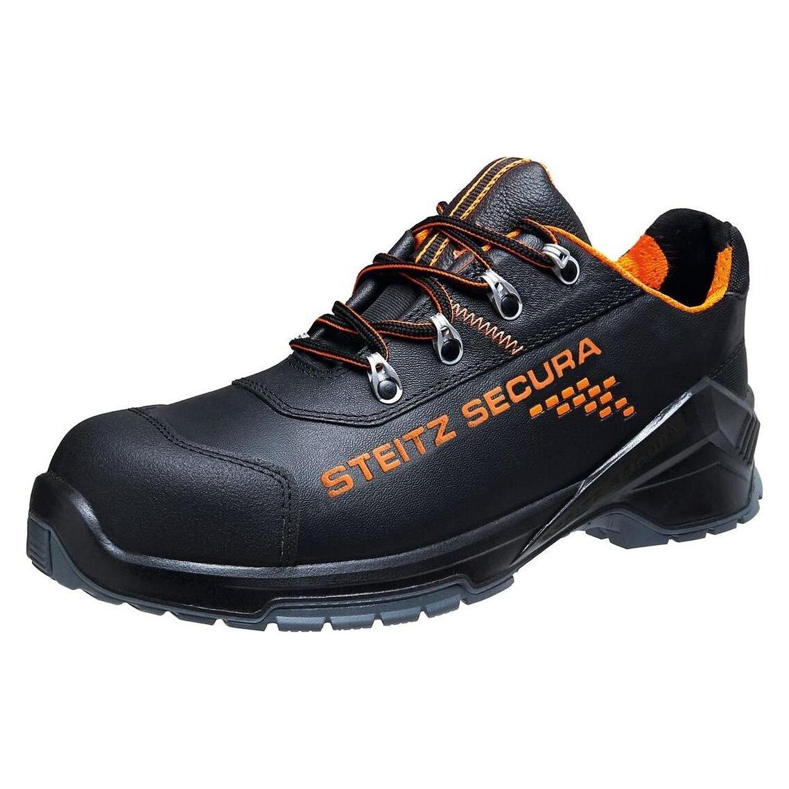 Steitz Halbschuh schwarz/orange VD 7500 SST, S3 NB 40 (S3, 40) (VD 7500 SST ESD NB 40)