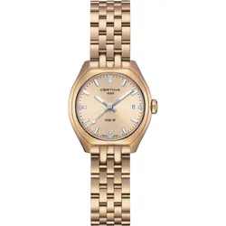 Certina DS-2 Lady C049.210.33.026.00 - rosegold mit Sonnenschliff,PVD Beschichtung rosegold - 25,8mm x 27,8mm