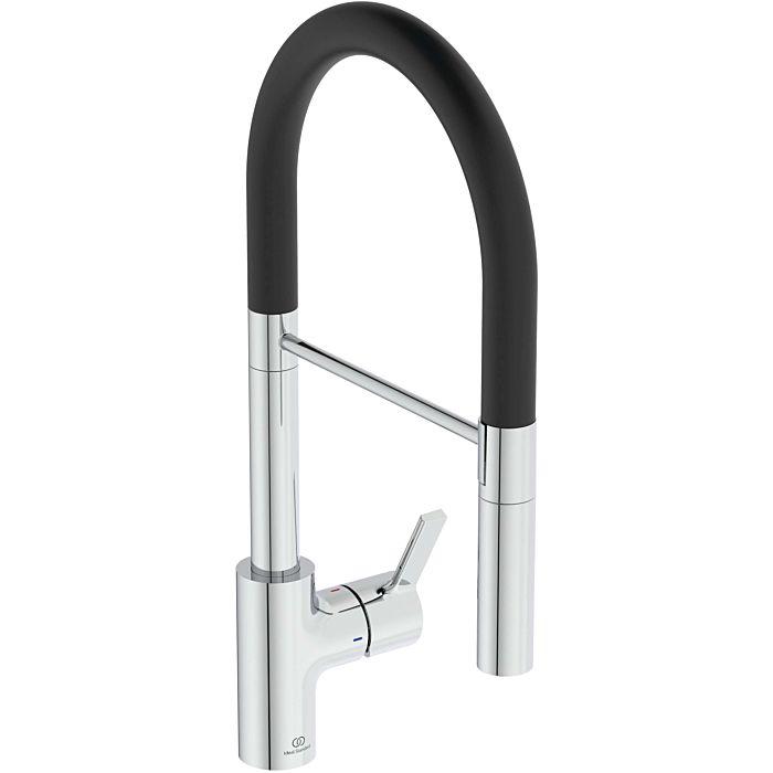 Ideal Standard Gusto Küchenarmatur Semi-Professional BD417AA chrom, Ausziehbrause