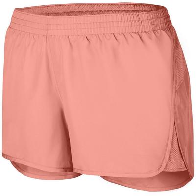Augusta Sportswear 2431 Girls Wayfarer Shorts in Coral size Large   Polyester