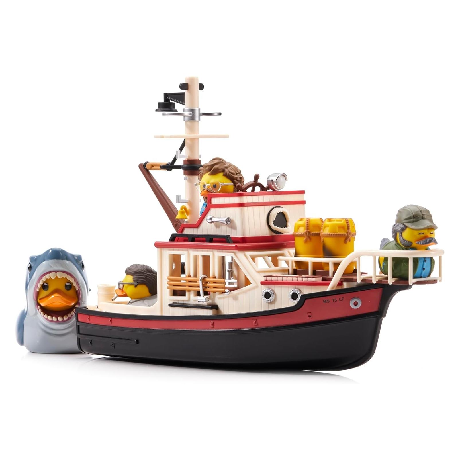 Numskull Jaws Tubbz Vehicle PVC Figur Orca Boat Bundle 13 cm (5056280464044)