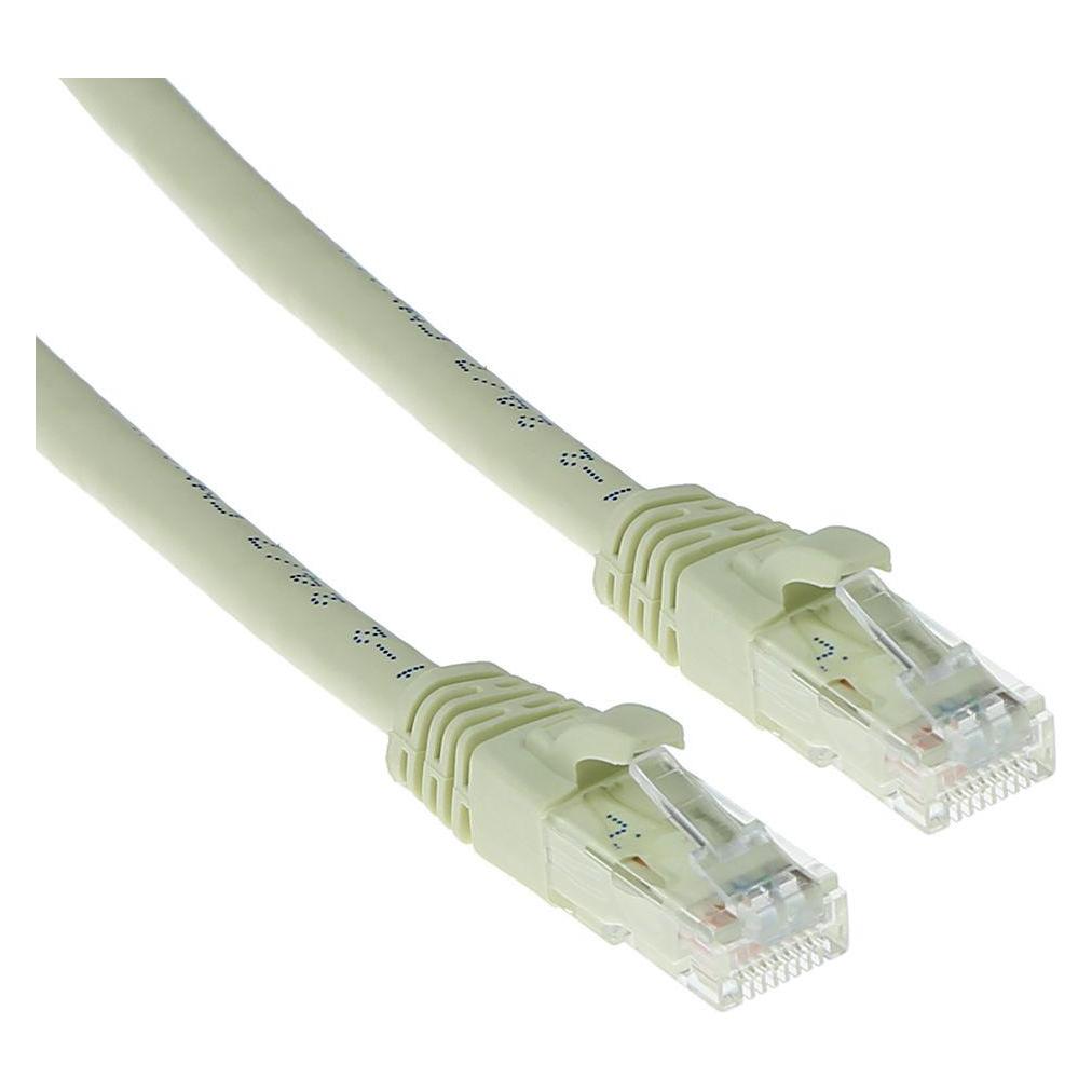 ACT IS8452 0.25m Cat6 U/UTP (UTP) Elfenbein Netzwerkkabel (U/UTP, CAT6, 0.25 m) (IS8452)