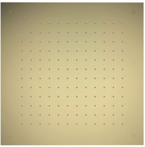 Herzbach LIVING SPA Deckeneinbau-Regenbrause 30.650000.2.03 500x500mm PVD Gold