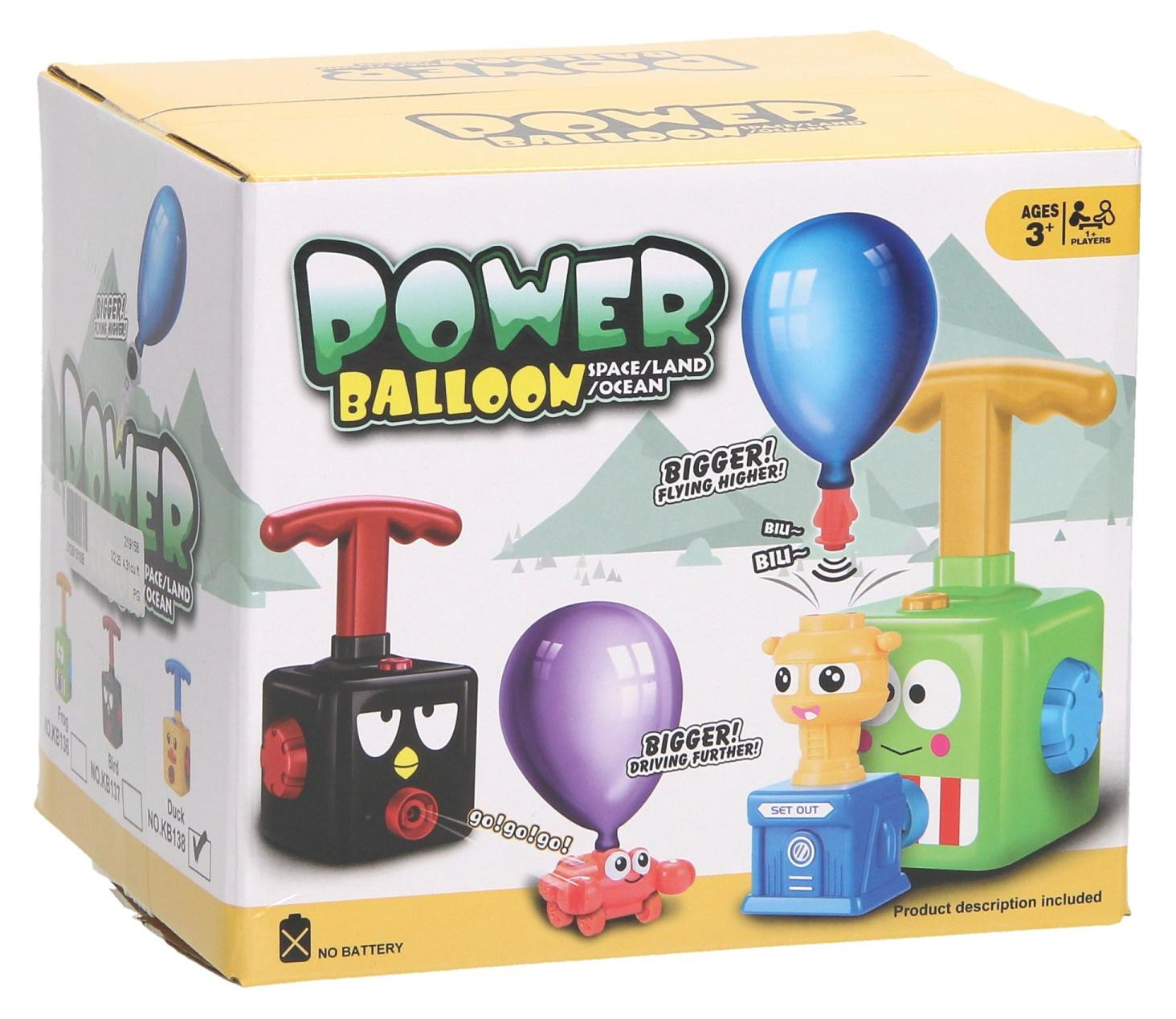 Lobbes Balon Speelgoed Auto Set - Kleurrijke raceauto speelset voor kinderen