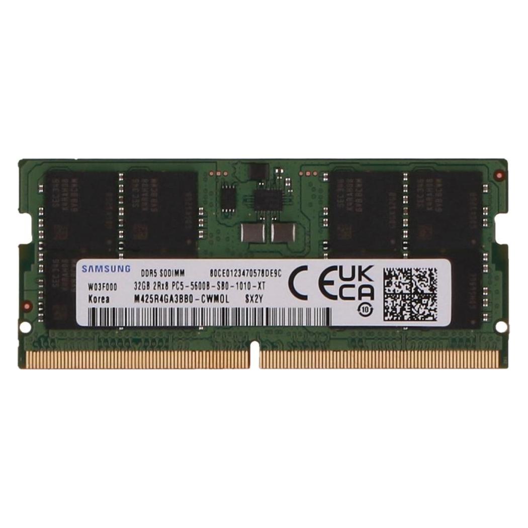 2-Power 32GB DDR5 5600MHz CL40 SoDIMM (5600 MHz, DDR5-RAM, SO-DIMM) (MEM7905A-C)