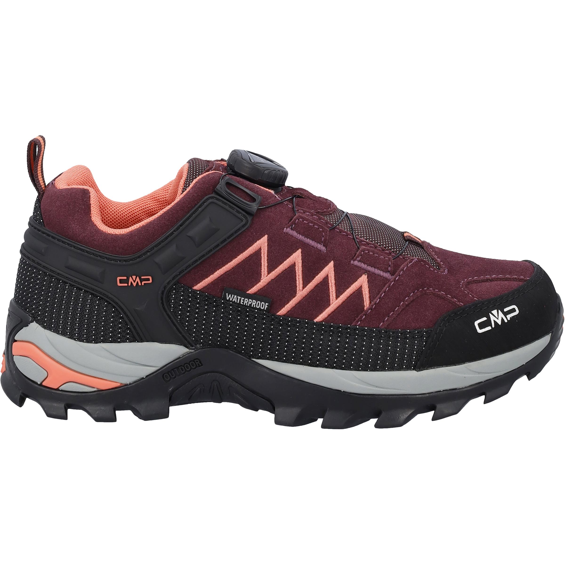 CMP Rigel Low Fitgo WP Damen Zustiegsschuhe schwarz Größe 40 Trekking